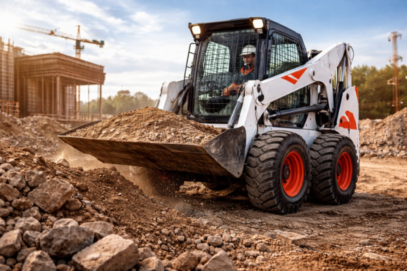 Llantas Bobcat 12-16.5 para minicargador | Trelleborg Brawler y SK